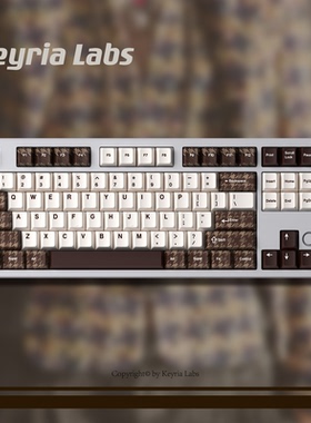 Keyria Labs/ 千鸟格 PBT客制化键帽 五面热升华