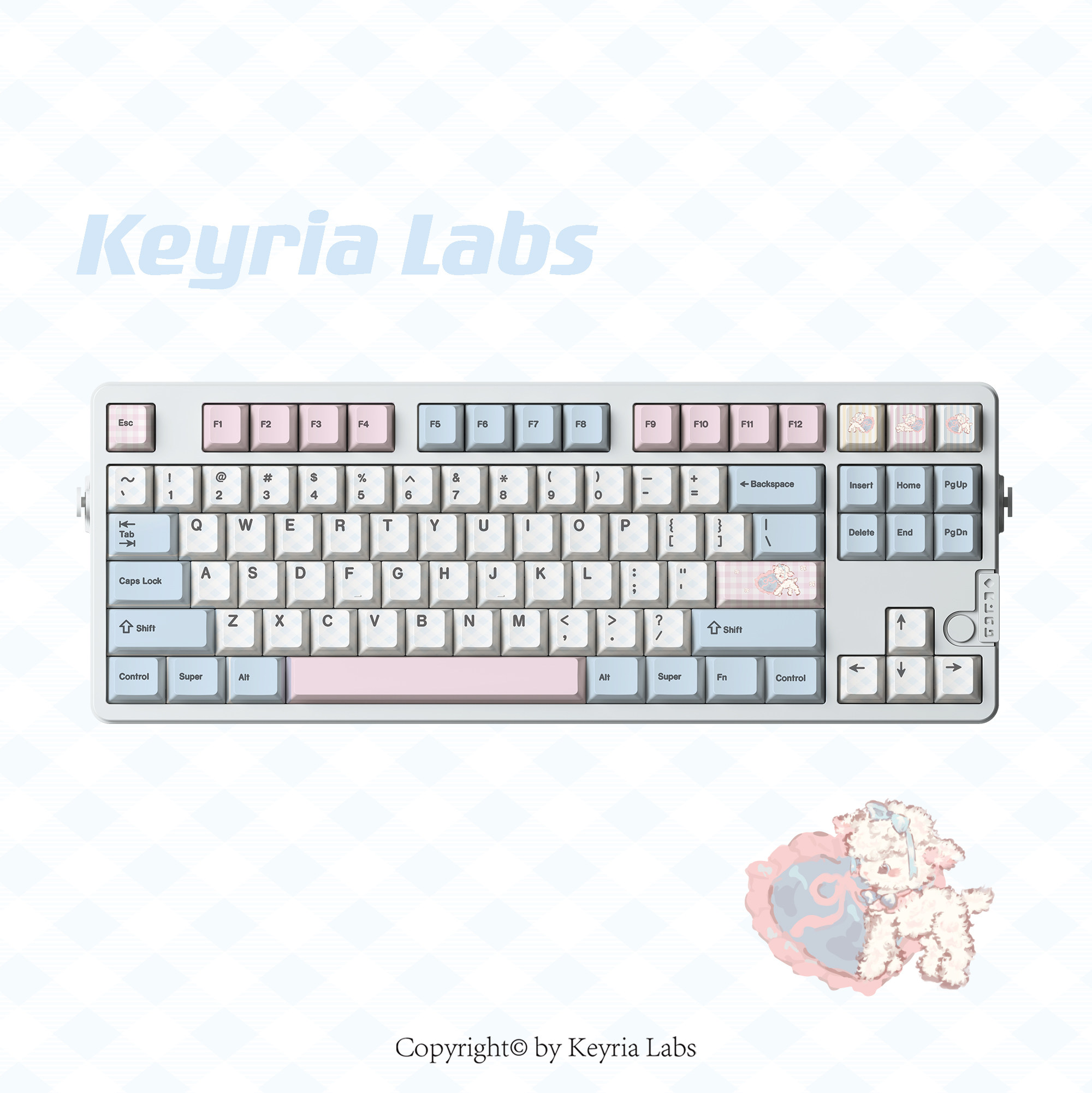 Keyria Labs/ 小羊枕边梦 PBT客制化键帽 五面热升华