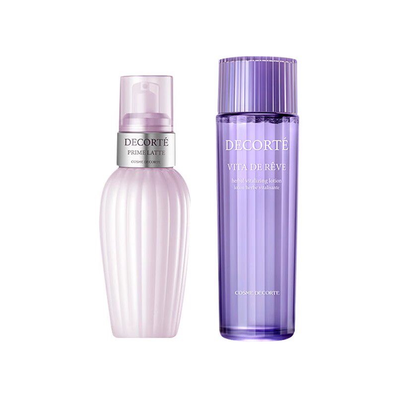 呜啦美妆 黛珂紫苏水/牛油果乳液300ml/水乳套装300ml