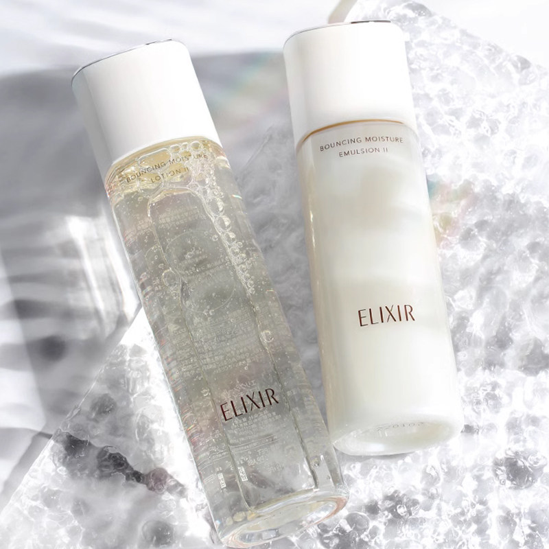 资生堂Elixir/怡丽丝尔新版优悦活颜保湿紧致水乳套装