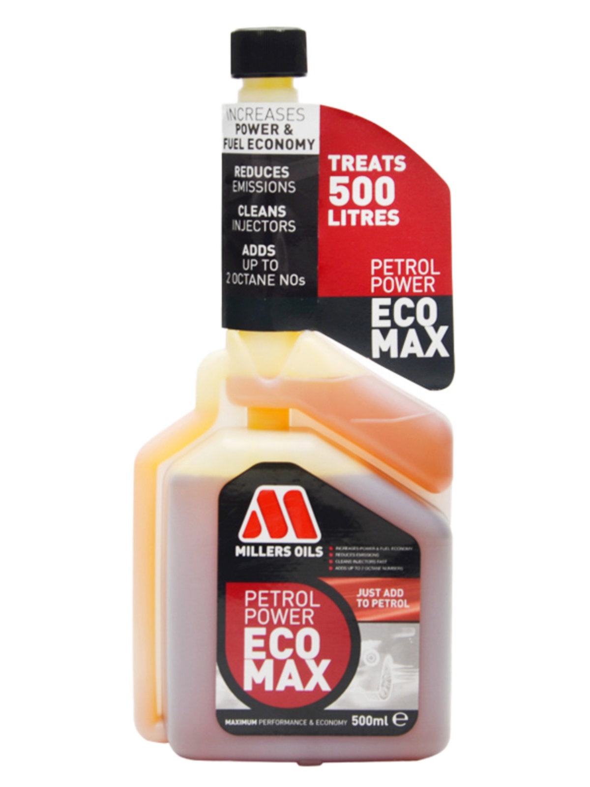 英国 MILLERS米勒燃油添加剂油路除积碳清洗剂燃油宝辛烷值提升剂