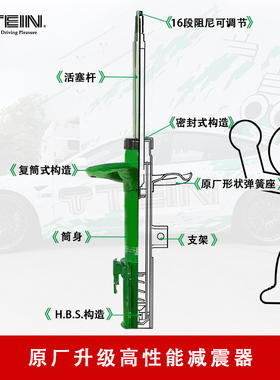 TEIN减震器阻尼可调避震埃尔法奥德赛艾力绅思域深蓝03理想问界