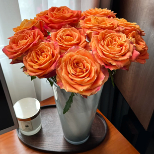 包邮 云南新鲜鲜花全店任意2件 送货上门 欢乐颂玫瑰10支