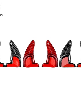 适用Jeep大切诺基方向盘改装拨片道奇挑战者 Durango真碳纤维拨片