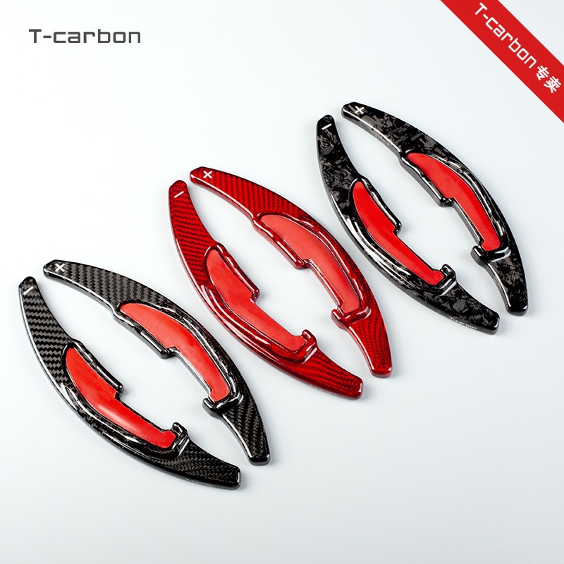 T-Carbon碳纤维换挡拨片适用宝马M2M3M4M5M6X5MX6M刀锋方向盘换挡
