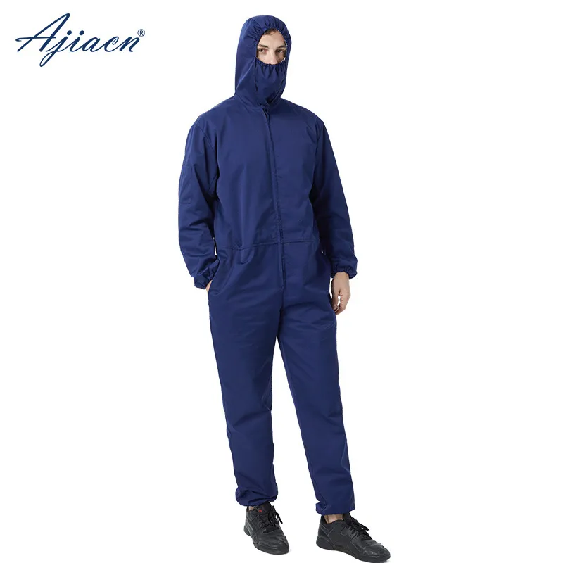 AJ830防辐射服工作服连体服机房监控室电磁辐射防护服直销