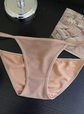 欧美辣妹性感内裤女细带提臀低腰三角裤女士情趣一根线细带小内内