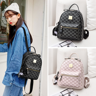 时尚百搭女士双肩包2025新款软皮书包韩版休闲大背包轻便旅行包潮