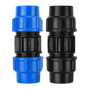 pe水管接头配件pe管快速接头管件自来水管直接4分6分25快接活接头