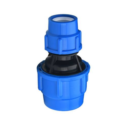 pe管对接头配件加厚快速管件自来水管硬管4分6变径直接快接活接头