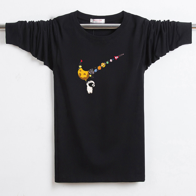 玉松岭长袖休闲男装纯棉秋衣