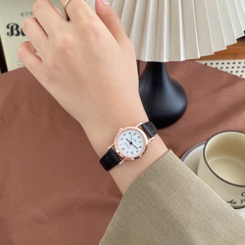 考试用小巧指针石英表