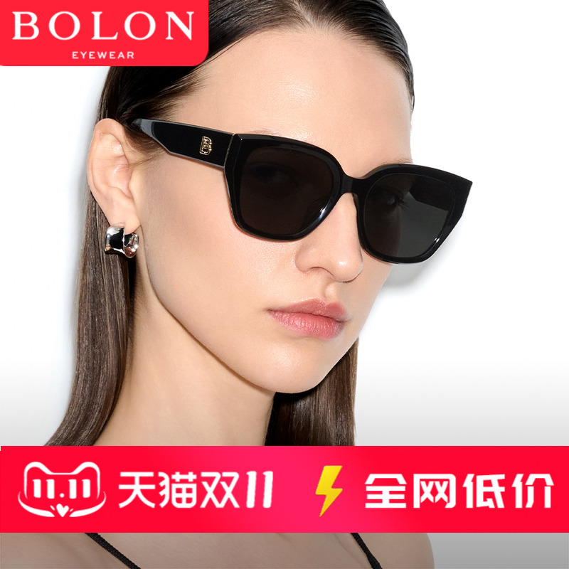 暴龙眼镜2025新品猫眼百搭墨镜女偏光防晒显脸小太阳镜潮流BL3200