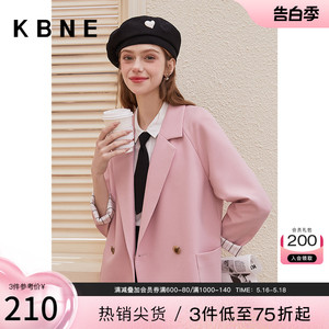 西装外套女春秋款休闲小西服kbne2024春装新款韩版显瘦小个子上衣