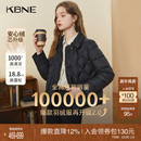 轻薄上衣气质秋冬新款 黑色短款 小个子鸭绒外套 冬季 KBNE羽绒服女装