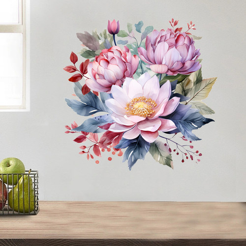 厨房墙面装饰防水自粘遮丑贴画