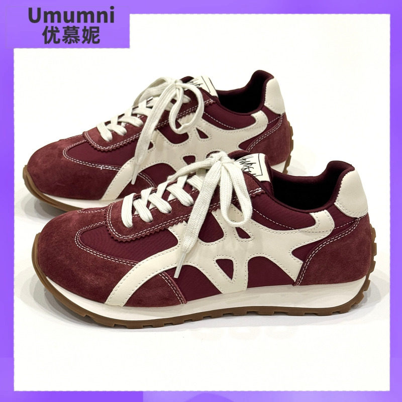 umumni优慕妮厚底德训鞋女款