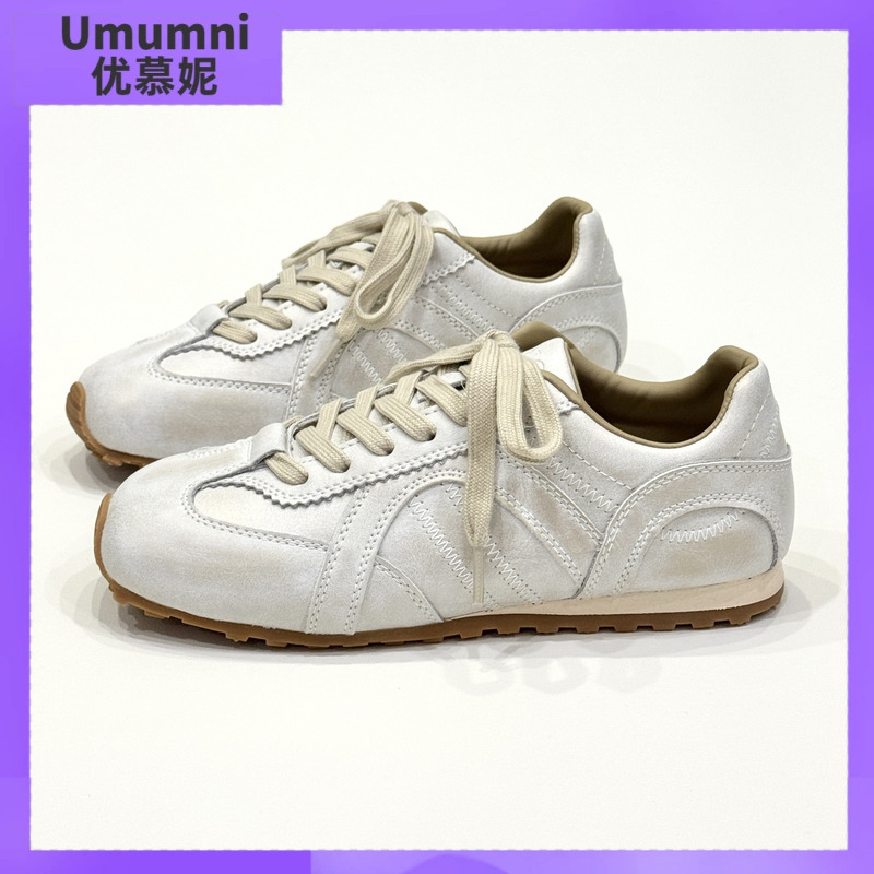 umumni优慕妮复古德训鞋女款