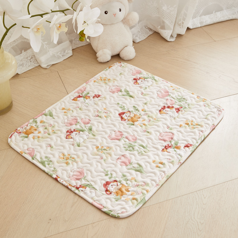 达洋兔笼垫脚垫狗猫笼垫止滑垫宠物地垫全棉仓鼠垫可折叠四季通用