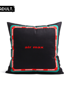创意airmax97联名汽车靠枕靠背办公室沙发潮牌抱枕靠垫毛绒午睡枕