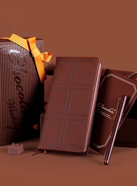 圣诞节礼物kinbor巧克力周计划套装礼物weeks周计划手帐本礼盒日记本日程本手账
