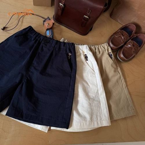 纯棉薄款男宝女宝夏季百搭五分裤