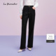 高腰微喇牛仔裤 Lakoradior拉珂蒂通勤女2025秋冬新款 商场同款