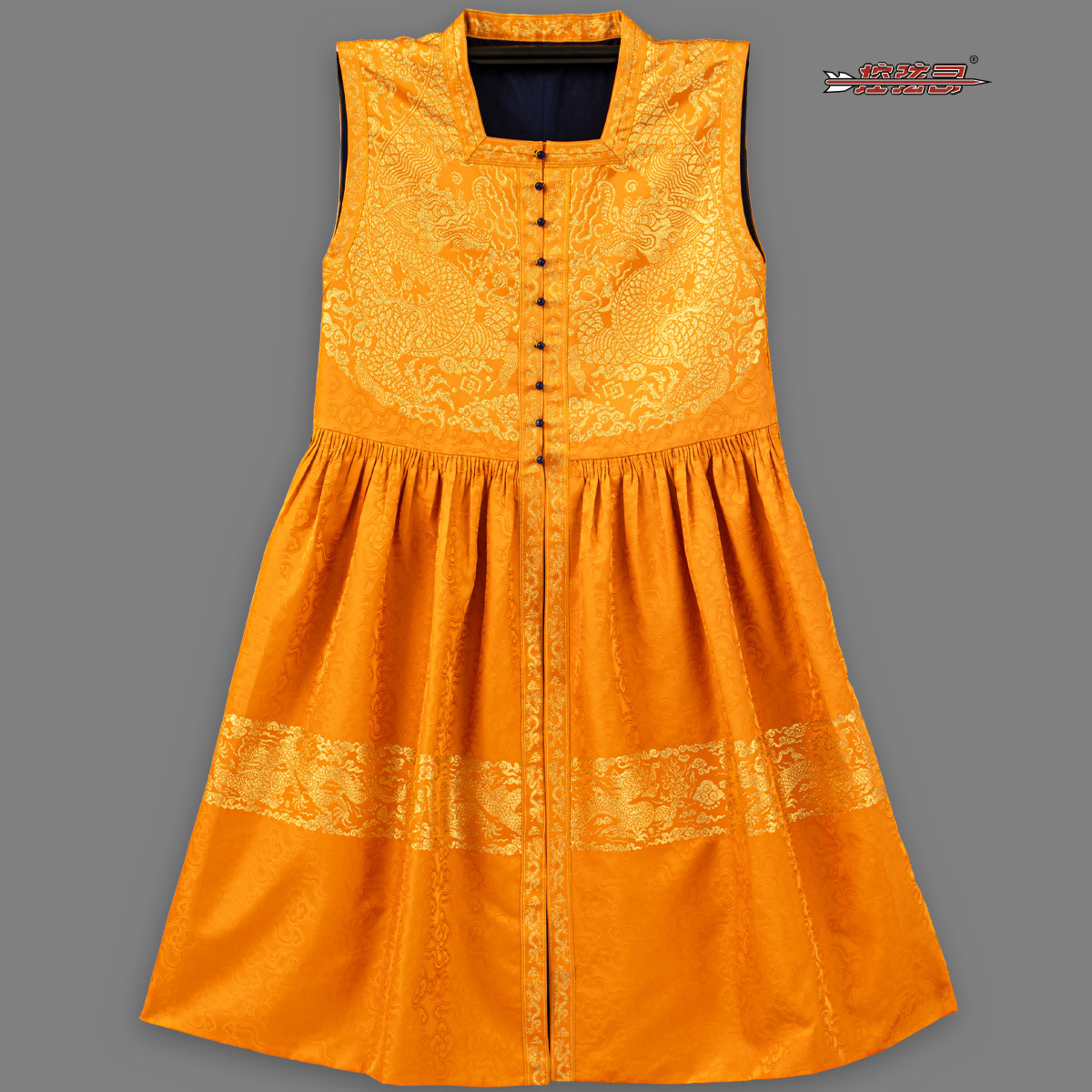 控弦司云纹明初织金象鼻龙打褶罩甲云肩织金妆花传世明制定制汉服,男装,汉服,淘宝优惠券,粉丝福利购,淘宝优惠卷