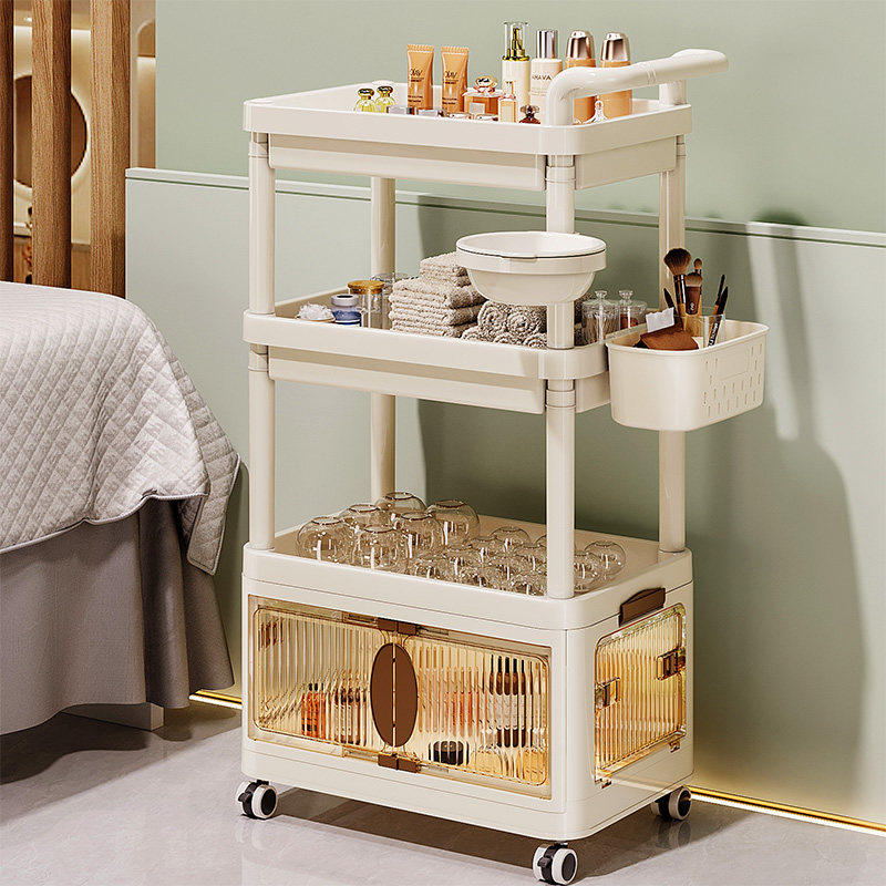 美容院专用小推车高级轻奢移动手推置物架整形医用仪器手推工具车