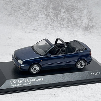 迷你切Minichamps 1/43 大众高尔夫敞篷合金车模