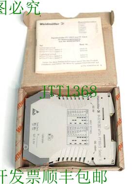 原装供应魏德米勒 8432180000 WTS4 PT100/2V 0C/0-10V