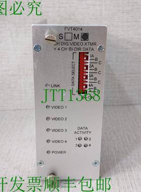 原装供应COMNET FVT4014M 4通道数字视频 XTMR + 4通道脂肪数据 -