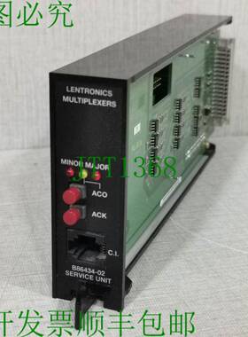 原装供应LENTRONICS 多路复用器 86434-05/B 86434-02 模块