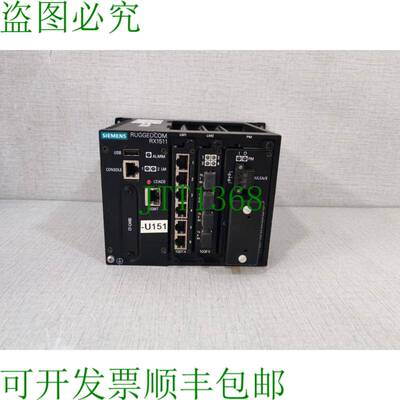 原装供应RUGDCOM RX1511 仓库交换机 6GK60151BM2 - 测试正常，无
