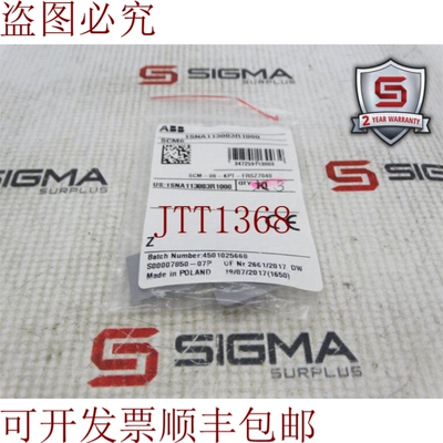 原装供应ASEA 棕色 BOVERI 1SNA113003R1000 终端块