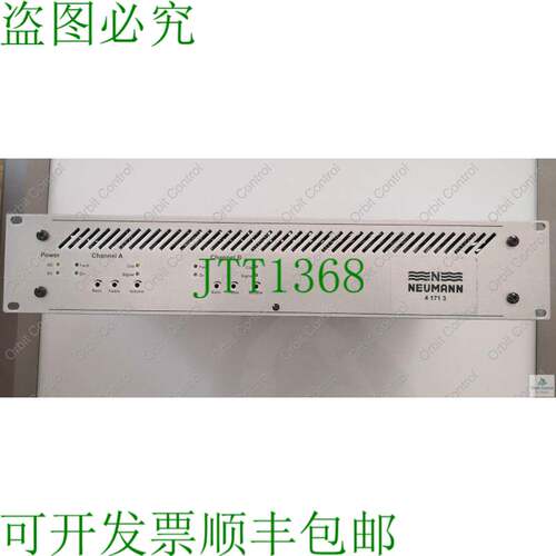 原装供应Neumann 4 171 3/41713 2通道100VAC电源 -