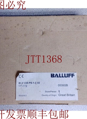 原装供应巴鲁夫 BCS 030 PS 1C03 20毫米接近开关 24VDC！！