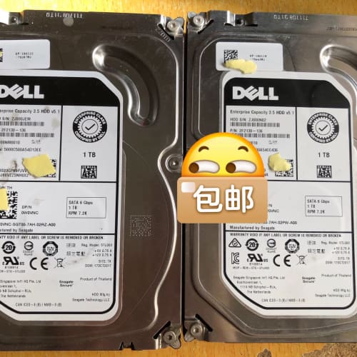 DELL 1TB SATA 企业级硬盘 台式机电脑硬盘 监控