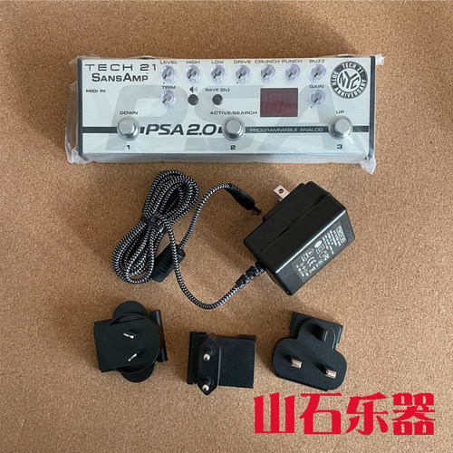 美产主动式四弦金属拾音器