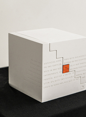 oroliving独家书立纸镇北欧雕塑摆件创意桌面装饰夹书书房挡板