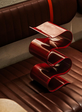 oroliving原创正版收纳架S型红酒架北欧书架装饰摆件葡萄酒置物架