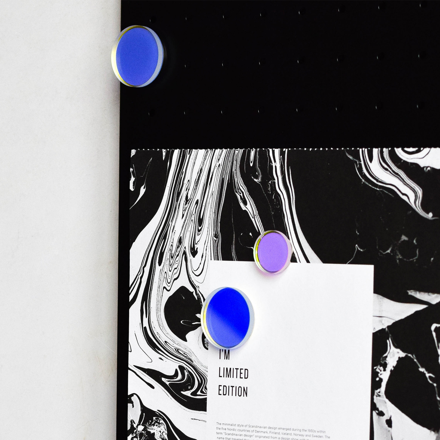 oroliving光学幻彩玻璃冰箱贴