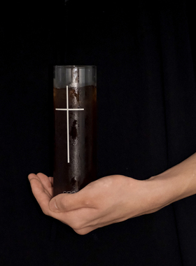 oroliving原创北欧玻璃杯ins耐高温水杯情侣杯饮料杯家用杯子礼物