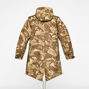 魂壳SOUL SHELL 沙漠风暴 迷彩 M51 PARKA 复古军事鱼尾风衣