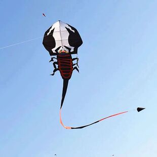 新款长尾蝎子风筝特大巨型成人专用初学者好飞易飞高档树脂杆户外