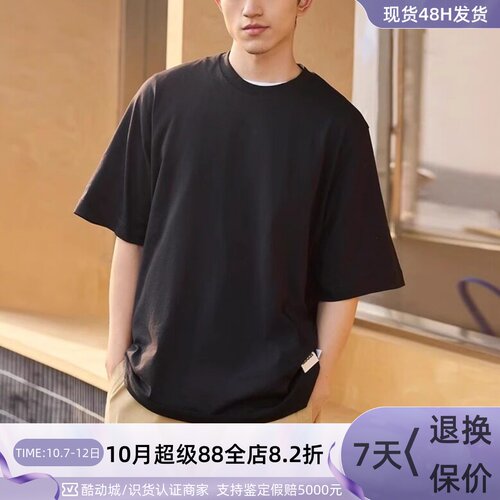 Adidas阿迪达斯男款宽松短袖T恤