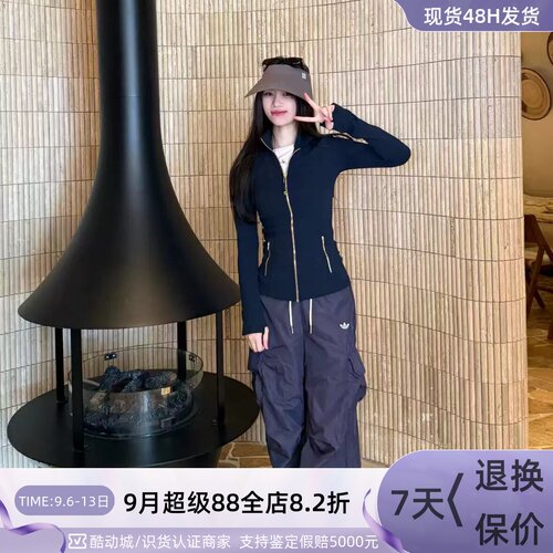 Adidas阿迪达斯三叶草女梭织长裤