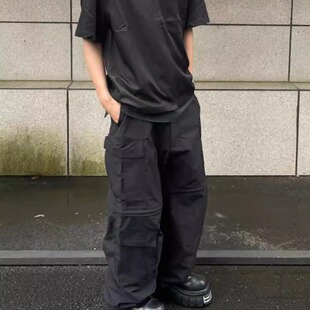 Adidas阿迪达斯男子可拆卸多口袋工装梭织长裤IV7425JD5231JE6670