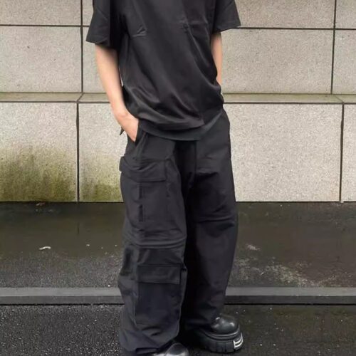 Adidas阿迪达斯男可拆卸梭织长裤