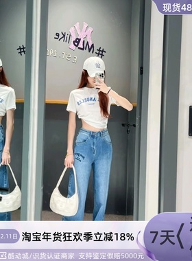 MLB女子轻便透气印花运动短袖T恤3FTSB5153-3FTSV1043-3FTSV1443